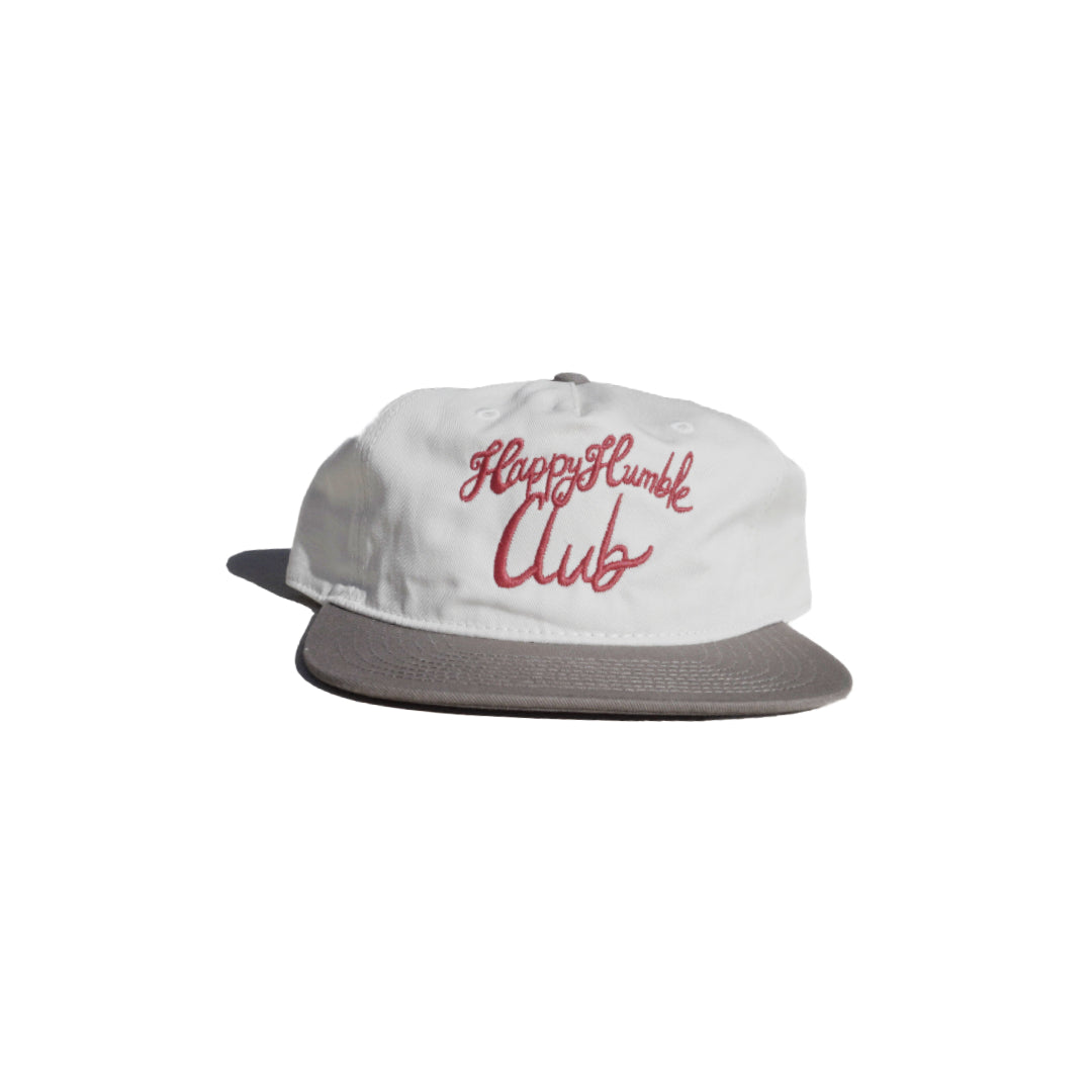 Embroidered Happy Humble Script Hat